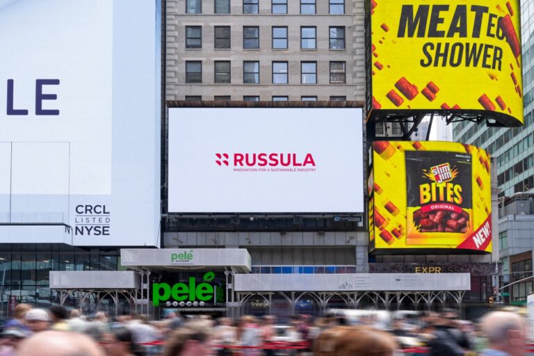 Russula Sign Times Square